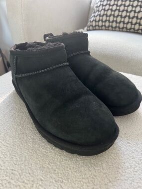UGG MINI BOOTS BLACK